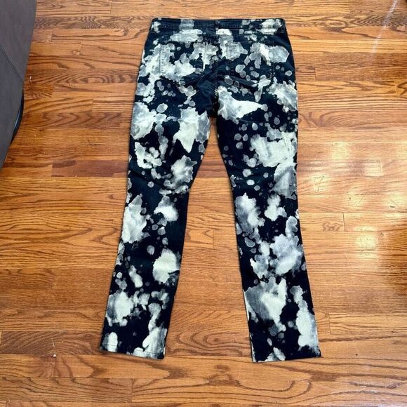 Monfrere Grayson Pants in Topanga Wash. black/cream. Size 38. - Picture 6 of 10